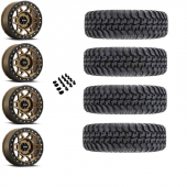 15" Method MR405 Beadlock Bronze & 30" Tensor DS Wheel & Tire Package